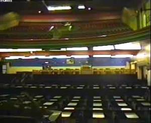 Longford Essoldo Cinema Stretford from the stalls looking up