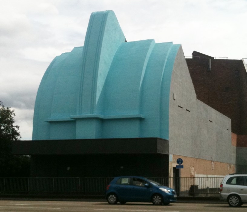 Longford / Essoldo Stretford building looking good in August 2011